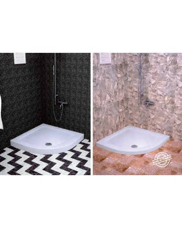 İnci Oval Flat-Monoblok Dus Tekneleri