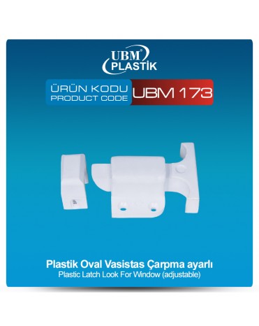 Plastik Oval Vasistas Çarpma Ayarlı