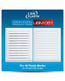 Plastik Menfez(35x40)