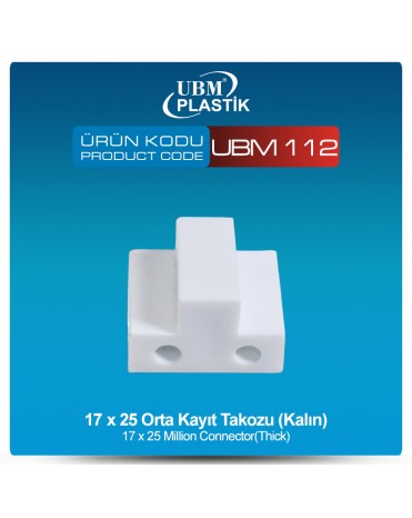 17x25 Orta Kayıt Takozu (Kalın)