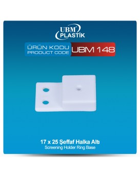 17x25 Şeffaf Halka Altı