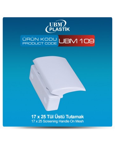 17x25 Tül Üstü Tutamak